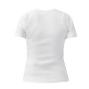 Женская футболка Амур белая