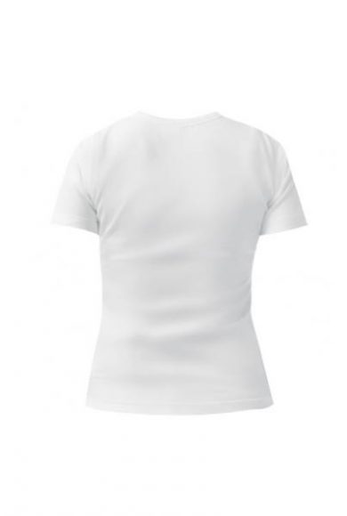 Женская футболка Амур белая