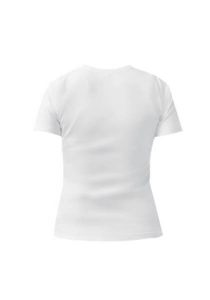 Женская футболка Кот Саймона на фоне заката белая
