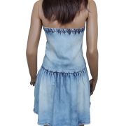 Плаття джинсова літня без бретель A.M.N. - EL-4902DNM