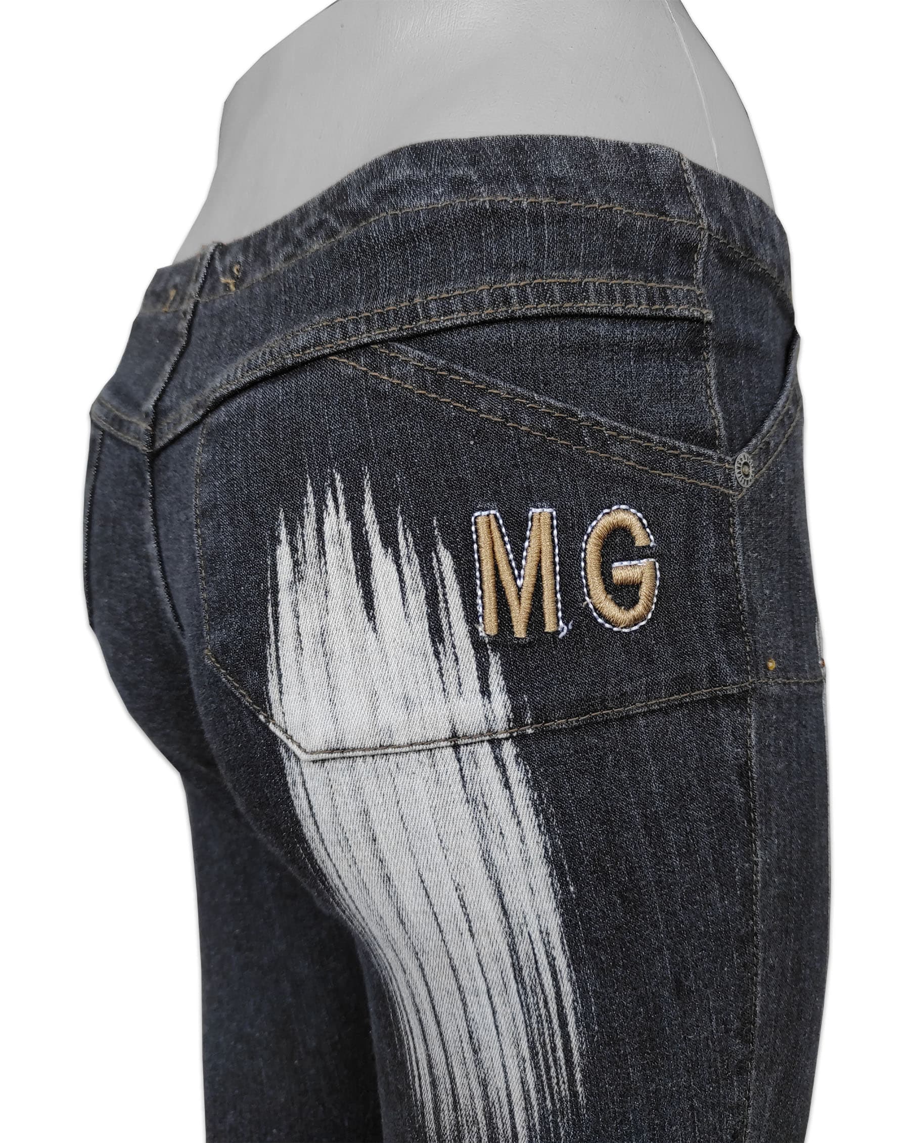 Жіночі джинси клеш із принтом MUSTANG