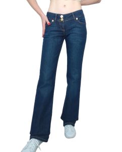 AMN жіночі прямі джинси P-3703DNM-2